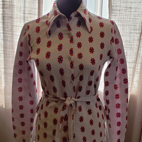 Vintage White button down shirt - Picture 2 of 5